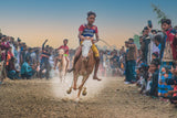 Traditional Horse Race Poster och Canvastavla