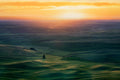 Sunset Over Colfax Poster och Canvastavla