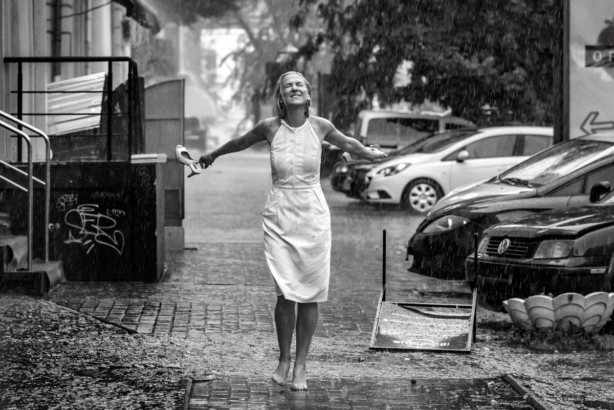 Summer rain Poster och Canvastavla