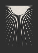 Minimal Moon Poster och Canvastavla