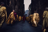 streets of Siena Poster och Canvastavla