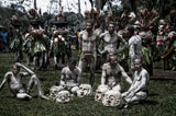 A break at the sing sing festival - Papua New Guinea Poster och Canvastavla