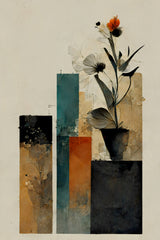 Geometric Stillife Vas och keramikposter