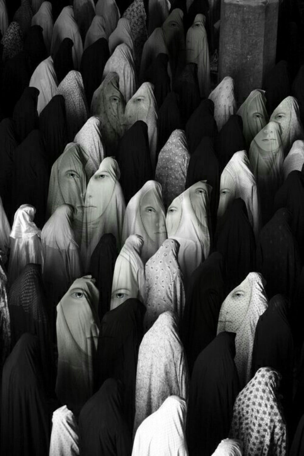 Muslim women Poster och Canvastavla