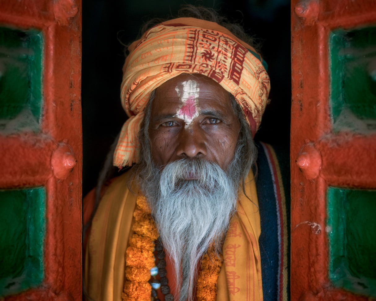 Sadhu Baba Poster och Canvastavla