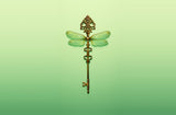 Key Dragonfly Poster och Canvastavla