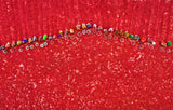 Harvesting red chilies Poster och Canvastavla