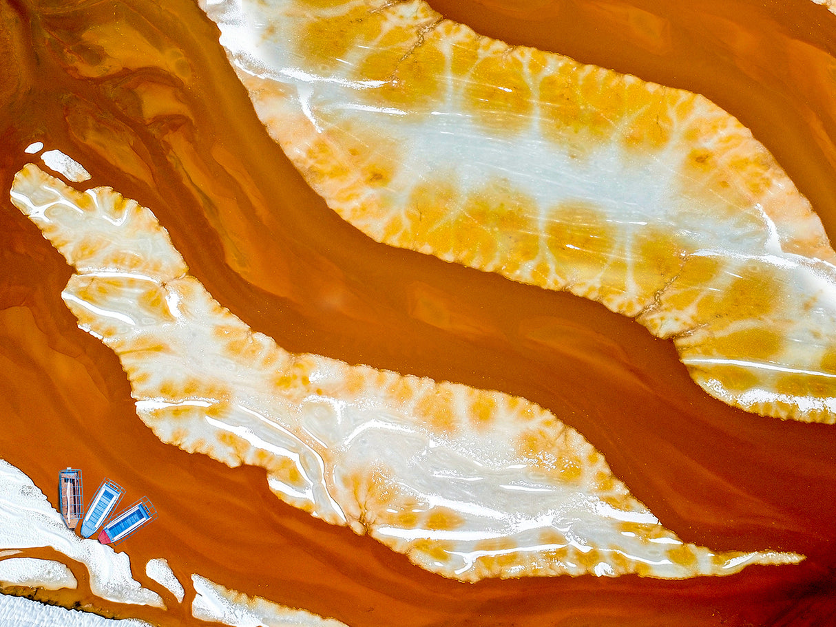 Orange River Poster och Canvastavla
