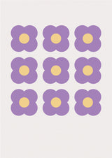 Flower Pattern 3 Poster och Canvastavla