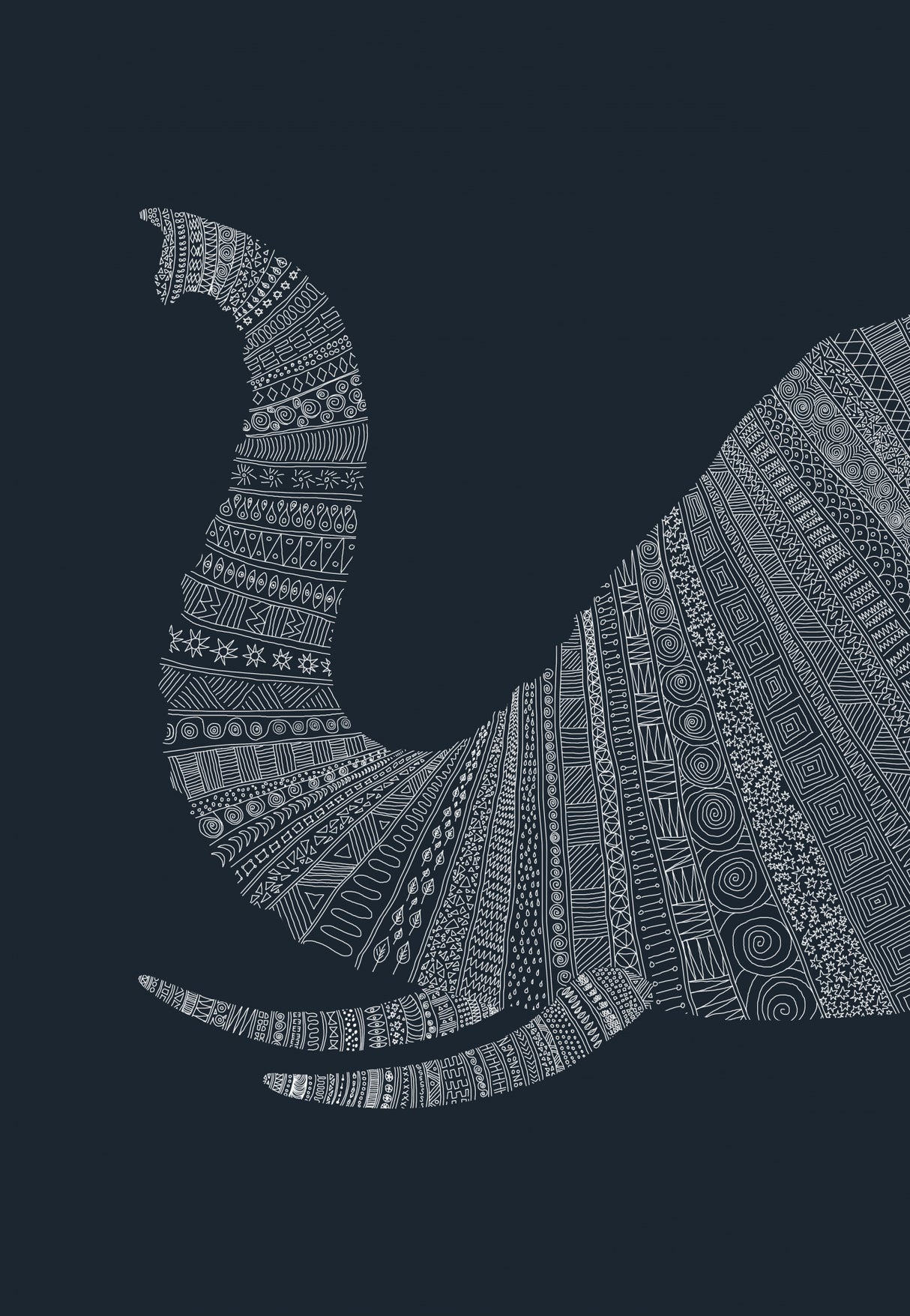 Elephant Nº4 Poster och Canvastavla