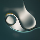 Oil and Water LD69C Poster och Canvastavla