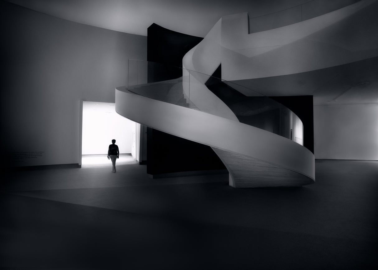 Walking into the light Poster och Canvastavla
