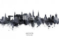 Aachen Germany Skyline Poster och Canvastavla