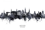 Aachen Germany Skyline Poster och Canvastavla