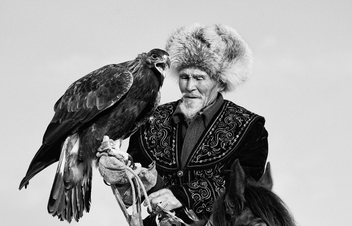Eagle and Old Man Poster och Canvastavla