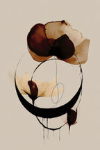 Halo Flowers No 4 Poster och Canvastavla