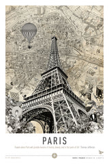Paris 2 (City Breaks) Poster och Canvastavla