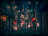 Disappearing Japanese bar Poster och Canvastavla