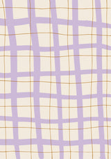 Lilac Grid Poster och Canvastavla