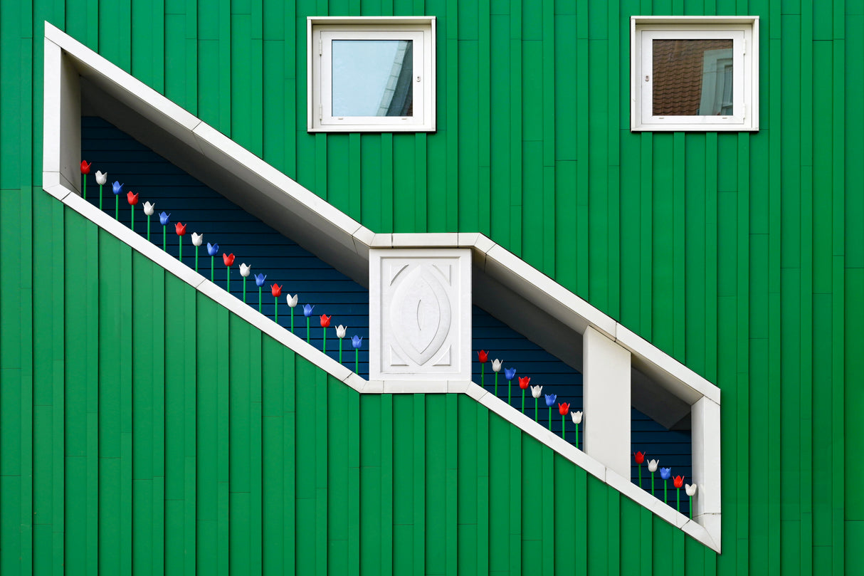 Tulip Stairs Poster och Canvastavla