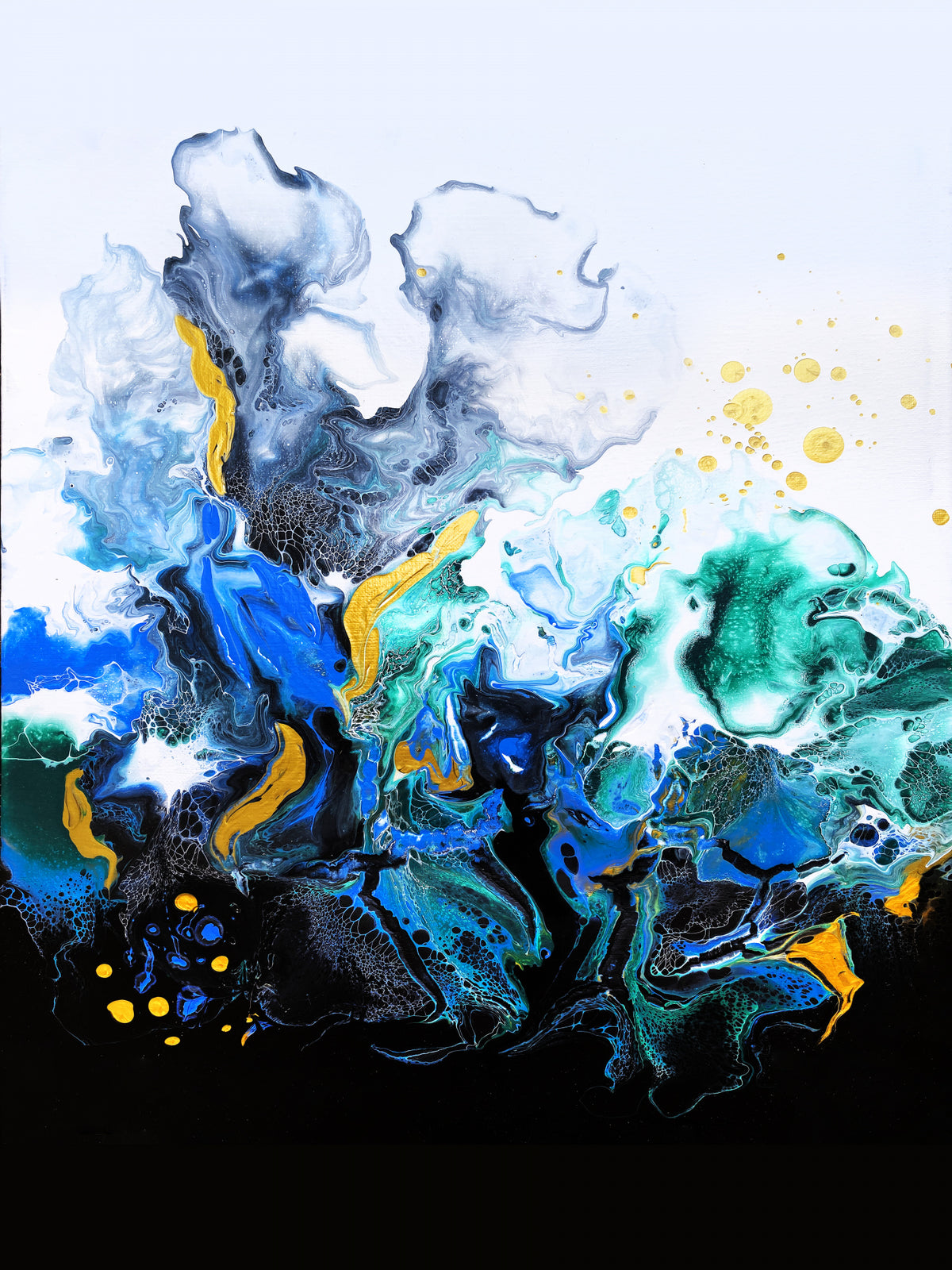 Colorful Smoke Poster och Canvastavla