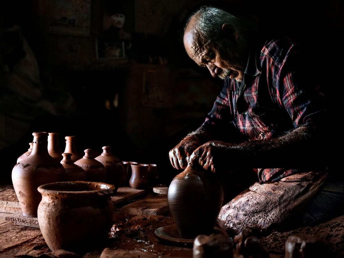 Turkish potter Poster och Canvastavla