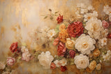Fa Vintage Floral 77 Poster och Canvastavla