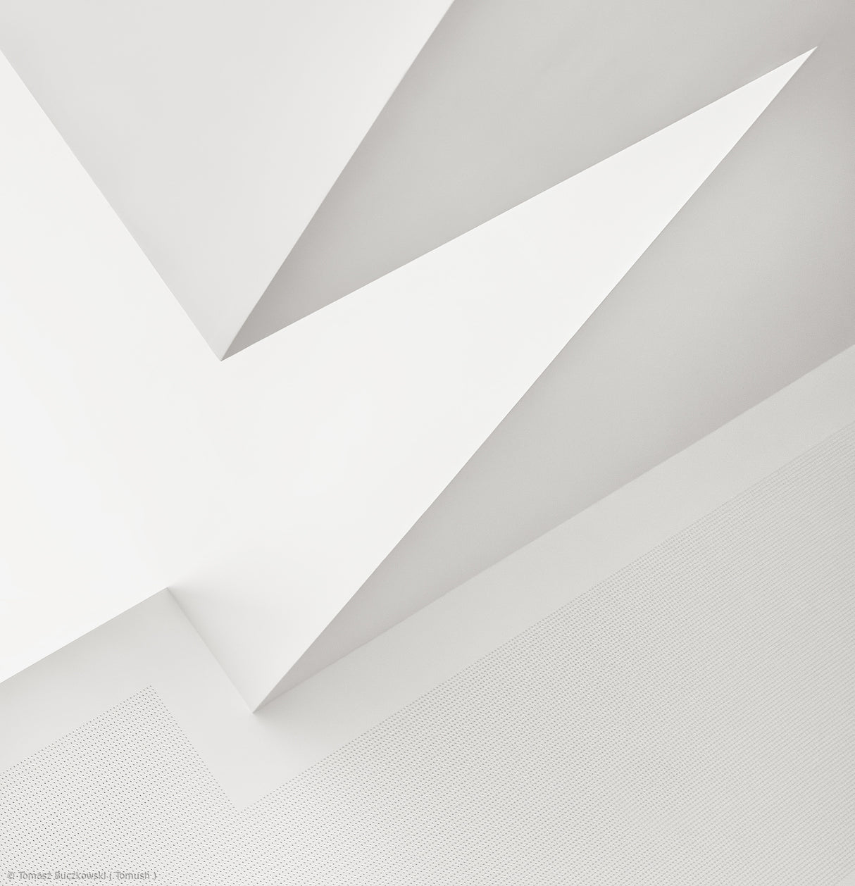white shapes Poster och Canvastavla