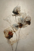 Dry Flowers No 3 Poster och Canvastavla