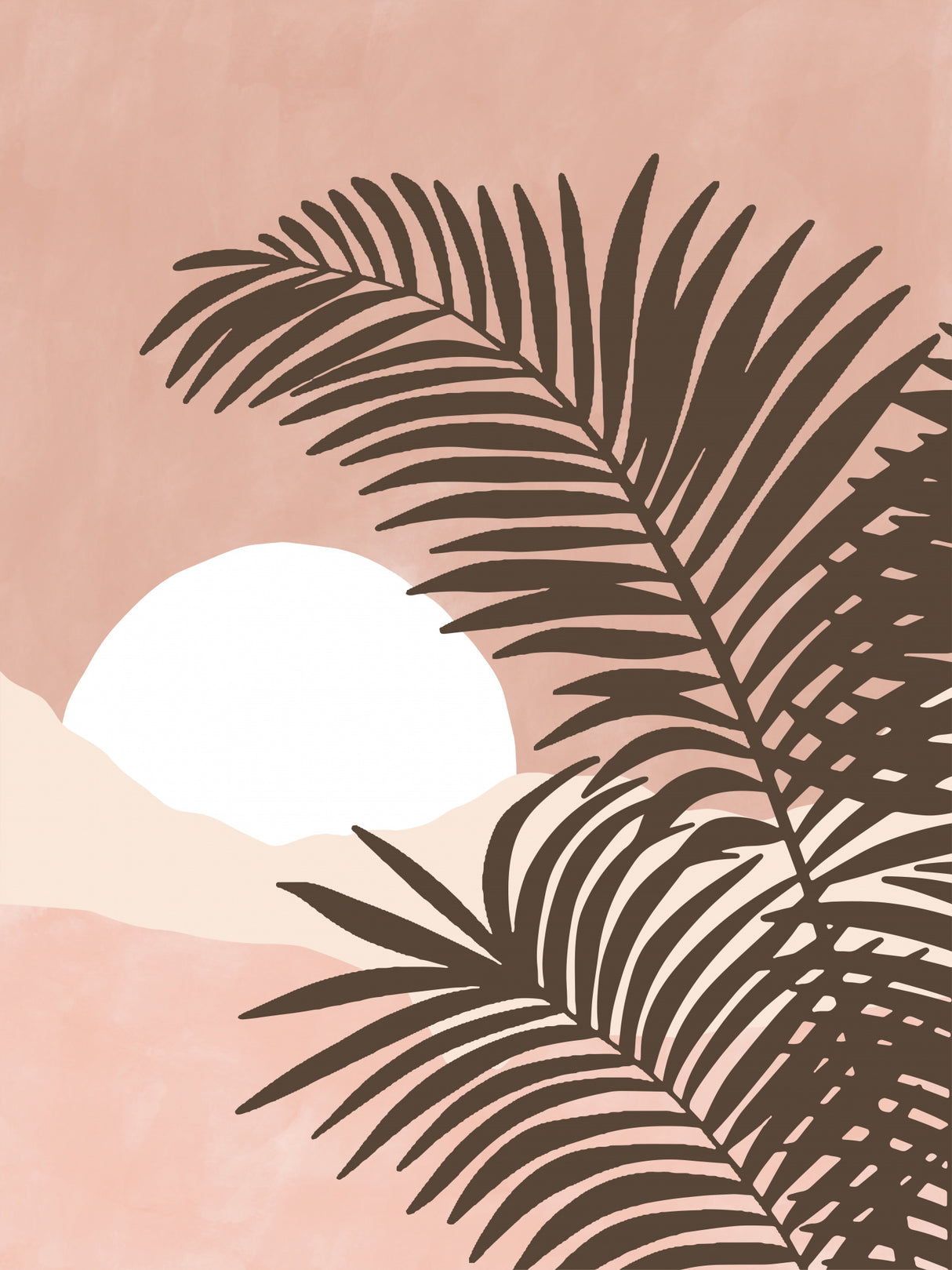 3x4 Aspectratiosoftpink33 Poster och Canvastavla