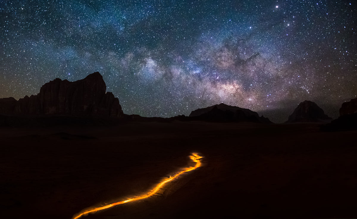 Towards the galaxy Poster och Canvastavla