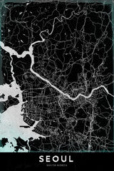 SEOUL Poster och Canvastavla