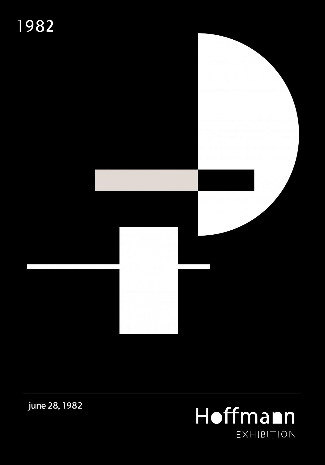 1982 Graphic Poster och Canvastavla