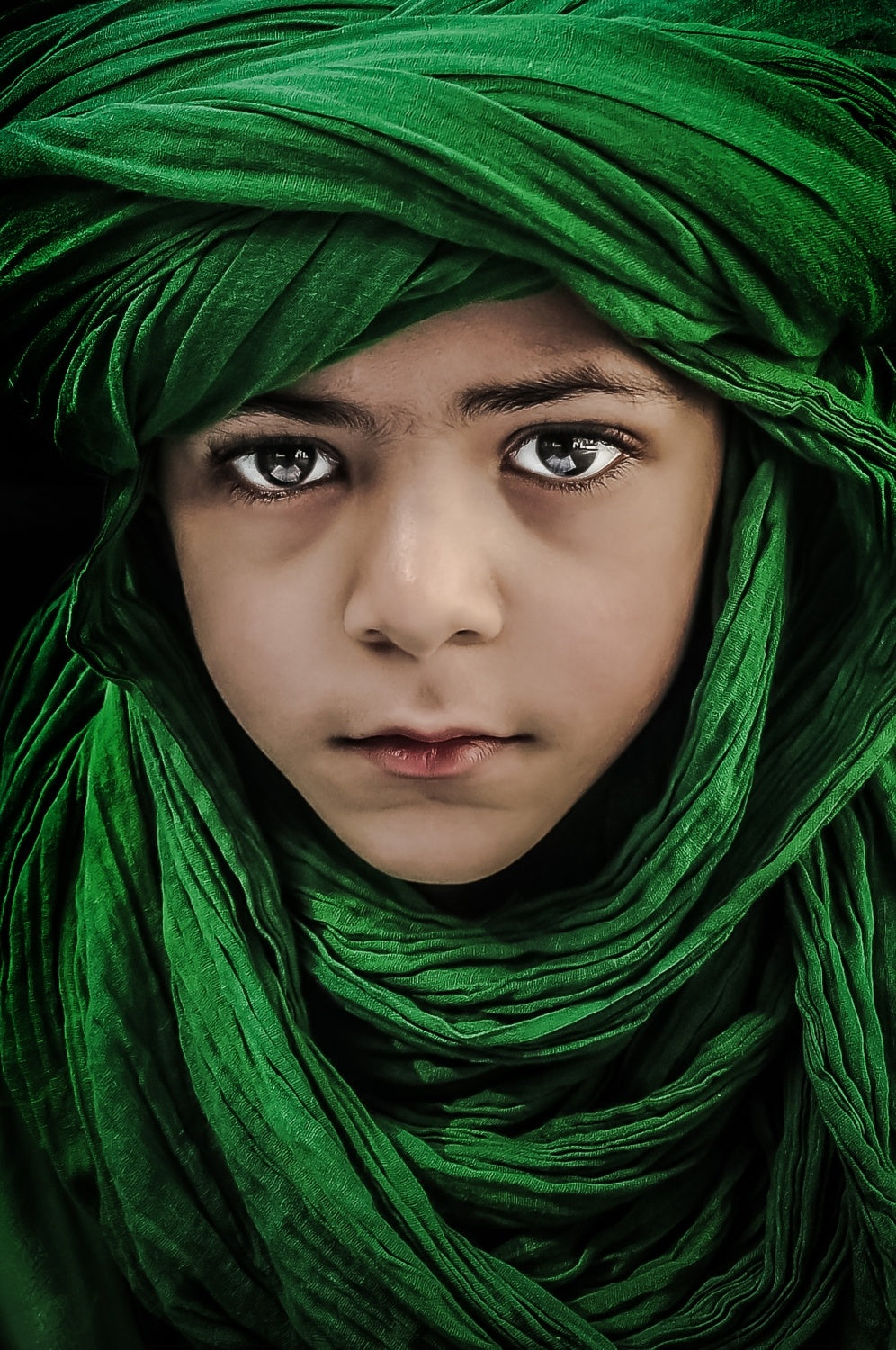Green Boy Poster och Canvastavla
