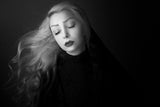 lady in black Poster och Canvastavla