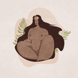 Beautiful Curvy B Lady 03 Poster och Canvastavla