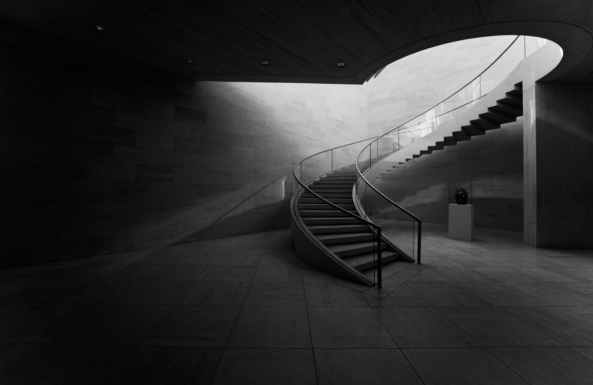 Stairs towards the light Poster och Canvastavla