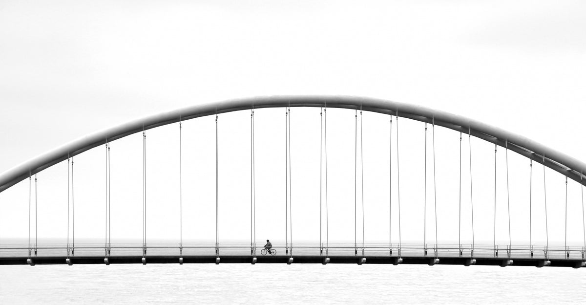 Cross The Humber Bridge Poster och Canvastavla