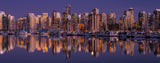 Glowing Vancouver Poster och Canvastavla