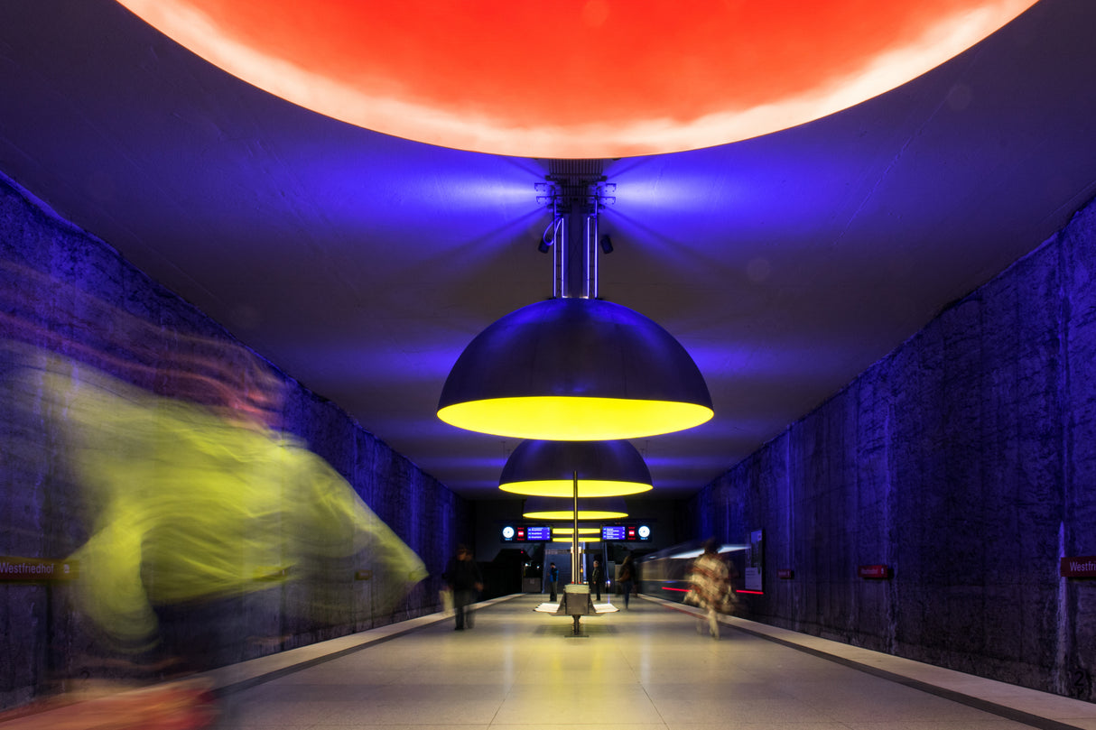 Metro Ghosts Poster och Canvastavla