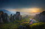 Meteora Poster och Canvastavla