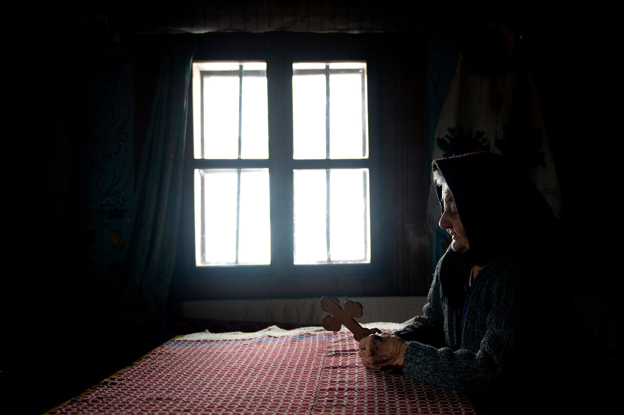 in camera luminata (into the lighted room) Poster och Canvastavla