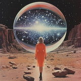 Orb Power Space Collage Art Poster och Canvastavla