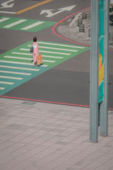 Crosswalking Poster och Canvastavla