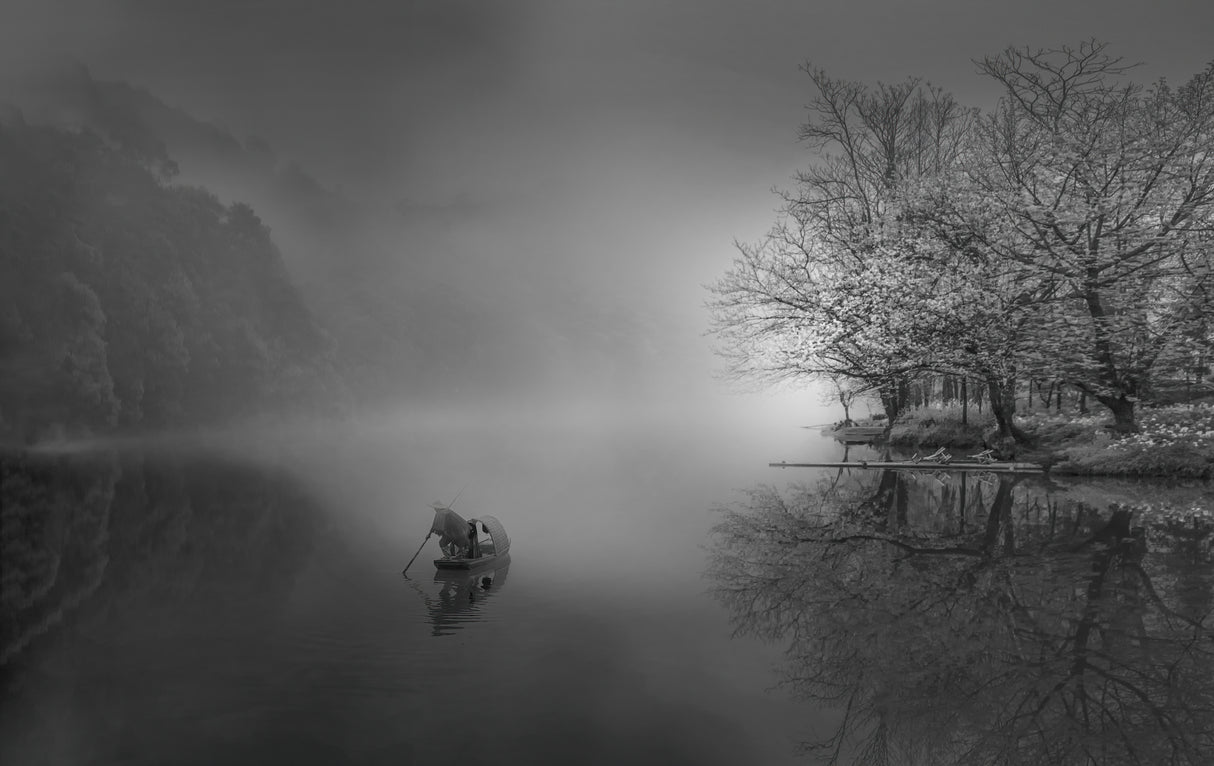 rowlling to the fog Poster och Canvastavla