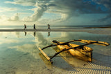 Fishers in Zanzibar, Tanzania Poster och Canvastavla