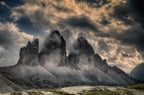 Le tre cime di Lavaredo Poster och Canvastavla