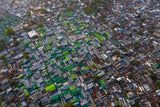 Korail, the largest slums in Bangladesh Poster och Canvastavla