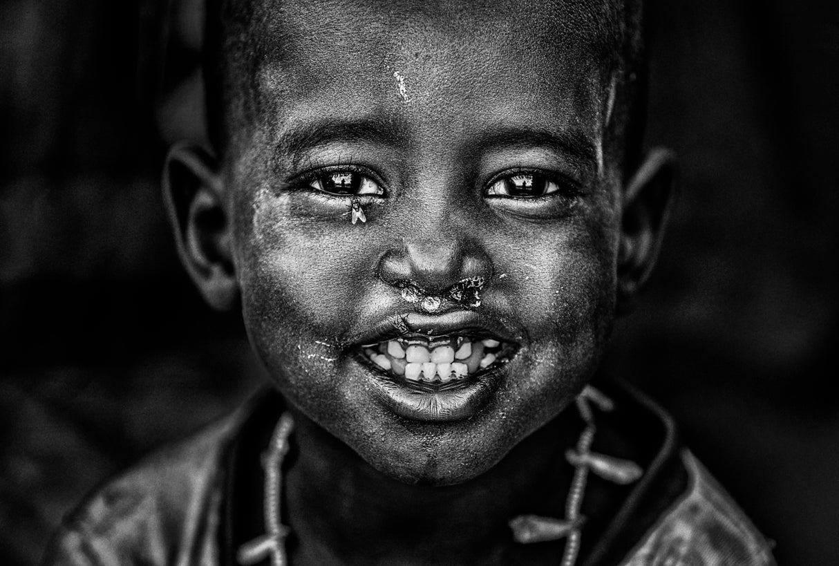 Samburu tribe child - Kenya Poster och Canvastavla