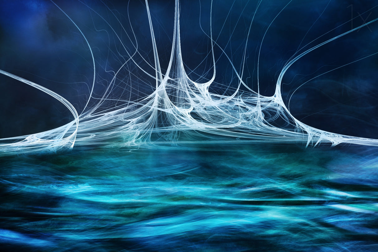 Alien waters no2 Poster och Canvastavla